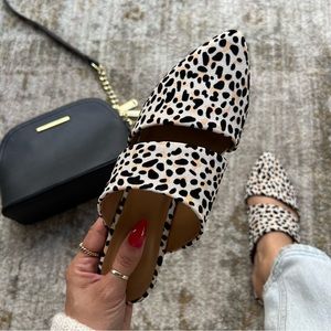 Leopard Mule Flats